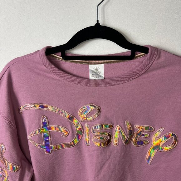 Walt Disney world 50th anniversary pink sweater women’s size medium - Picture 2 of 7